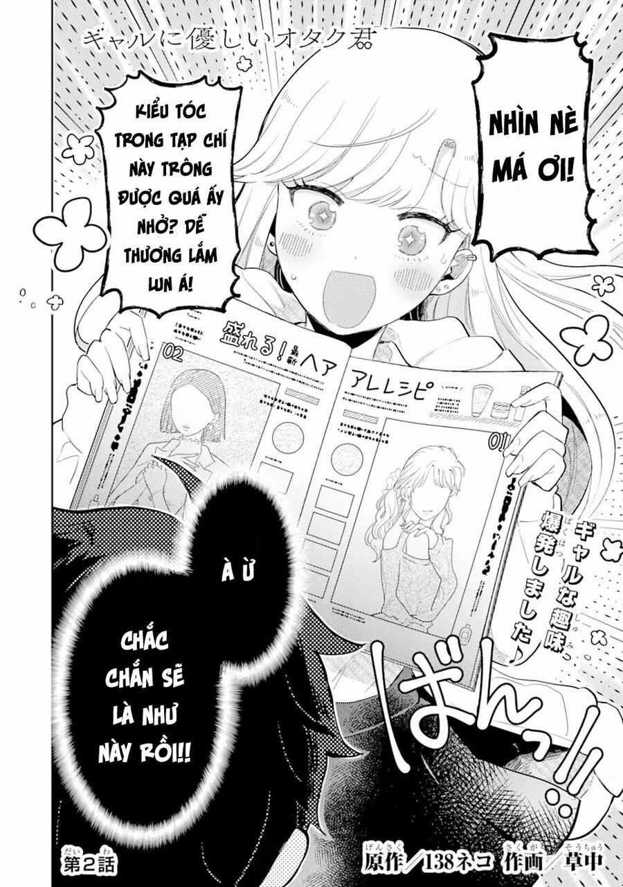 Chuyện Về Otaku-Kun Tốt Bụng Với Nhỏ Gyaru Chapter 2 trang 4
