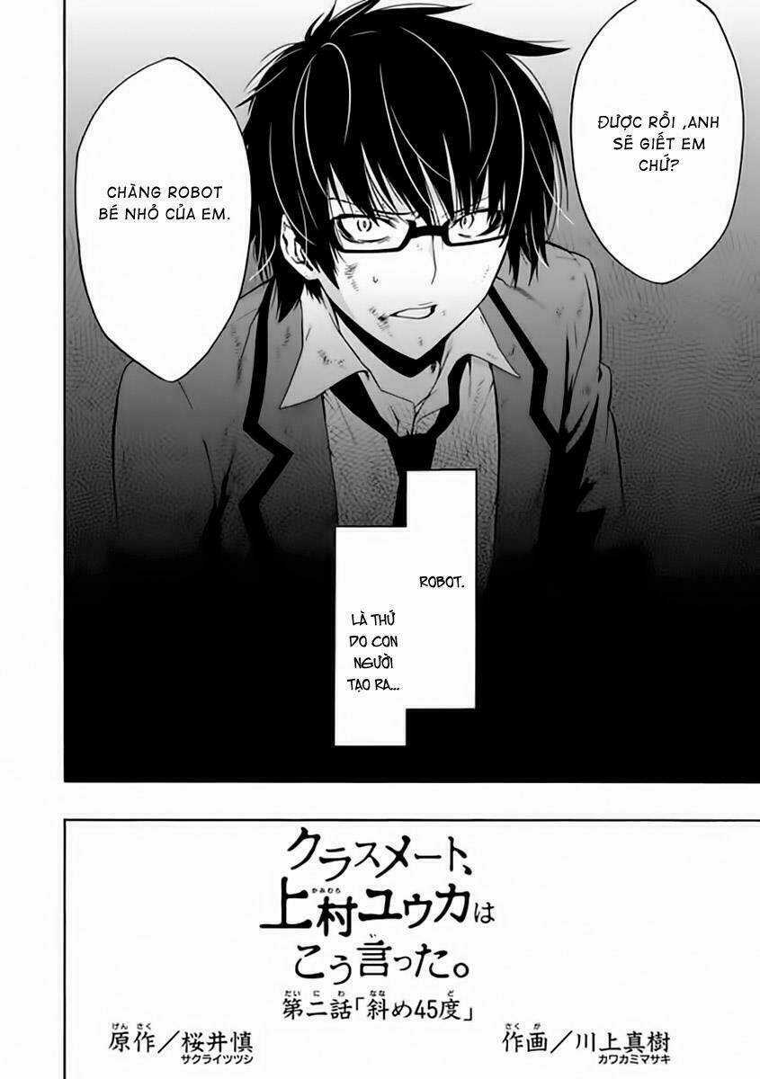 Classmate, Kamimura Yuuka Wa Kou Itta Chapter 2 trang 2