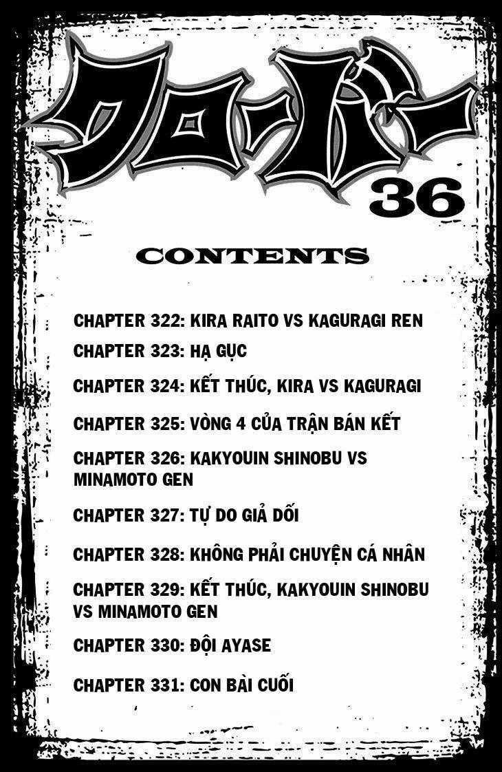 Clover Chapter 322 trang 1