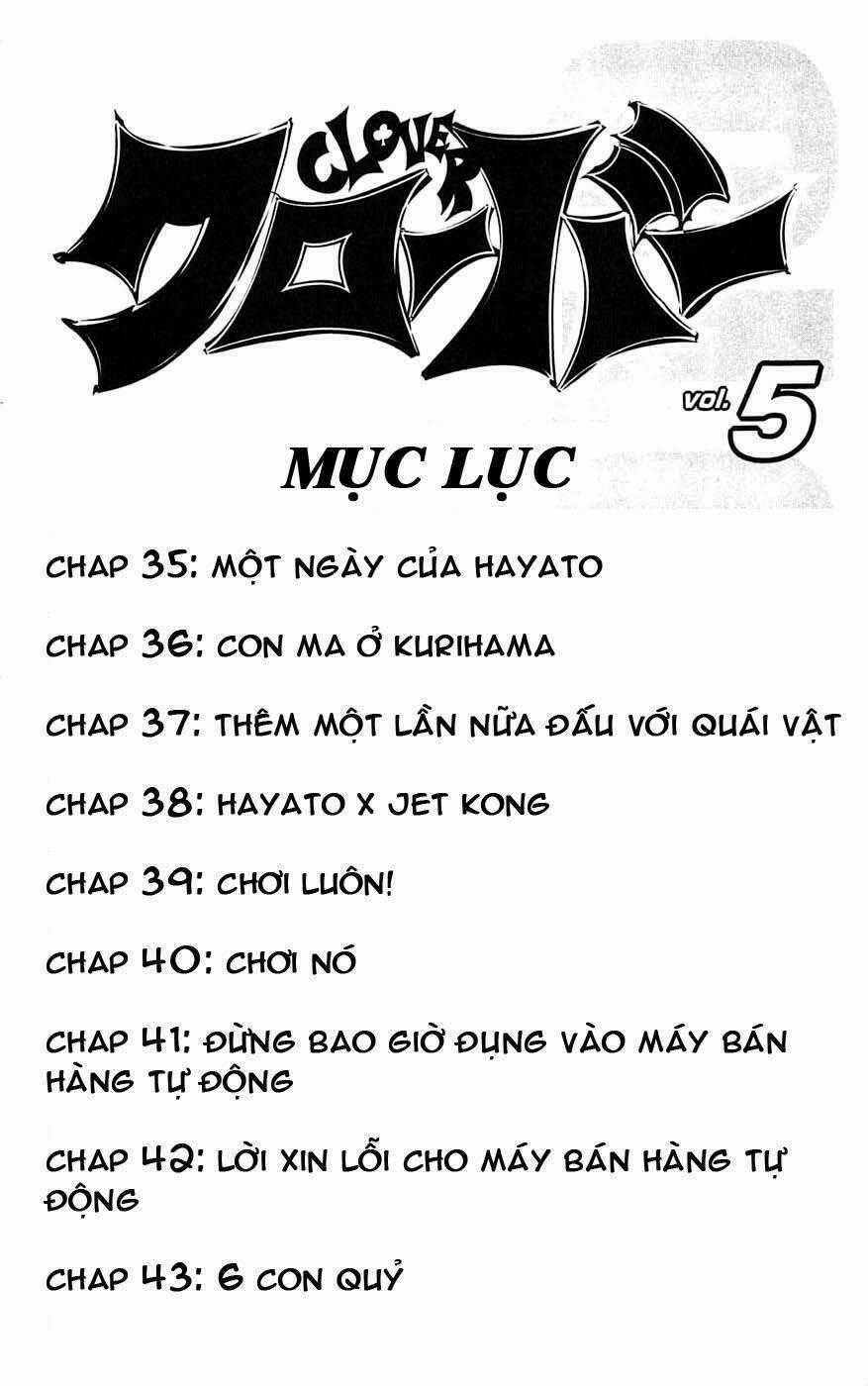 Clover Chapter 35 trang 1