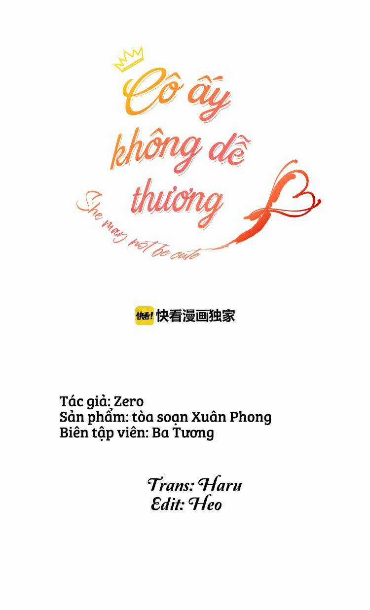 Cô Ấy Không Đáng Yêu Chapter 33 trang 2