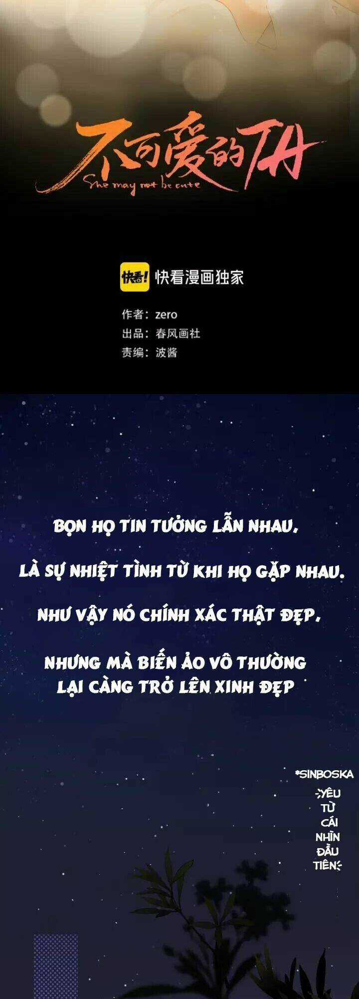 Cô Ấy Không Đáng Yêu Chapter 51 trang 4