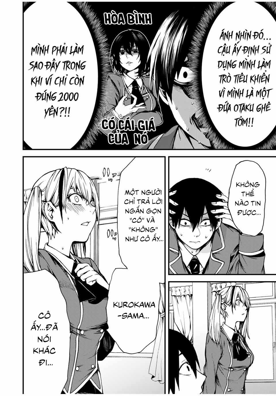 cô bạn bàn bên kurokawa Chapter 1 trang 14