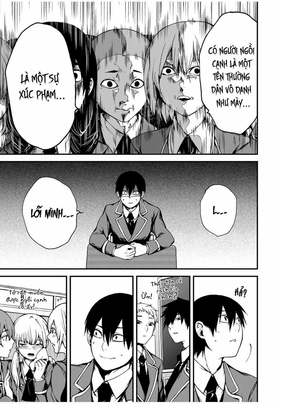 cô bạn bàn bên kurokawa Chapter 1 trang 17