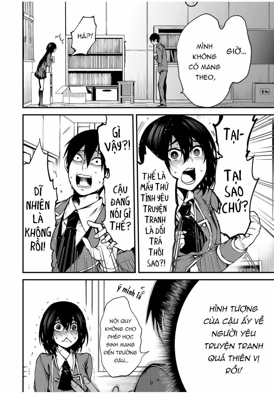 cô bạn bàn bên kurokawa Chapter 1 trang 24