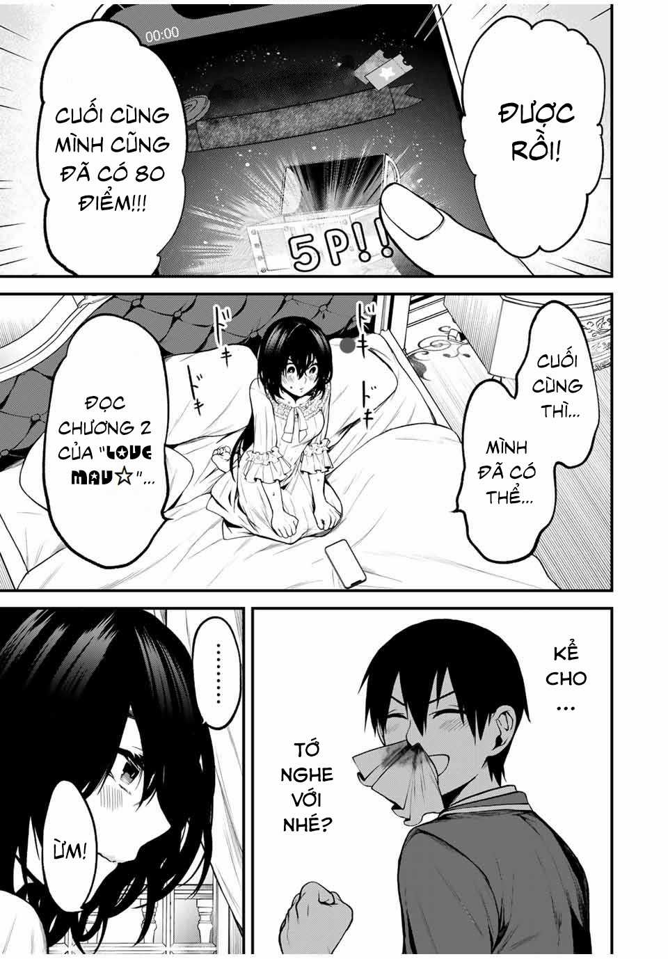 cô bạn bàn bên kurokawa Chapter 2 trang 12