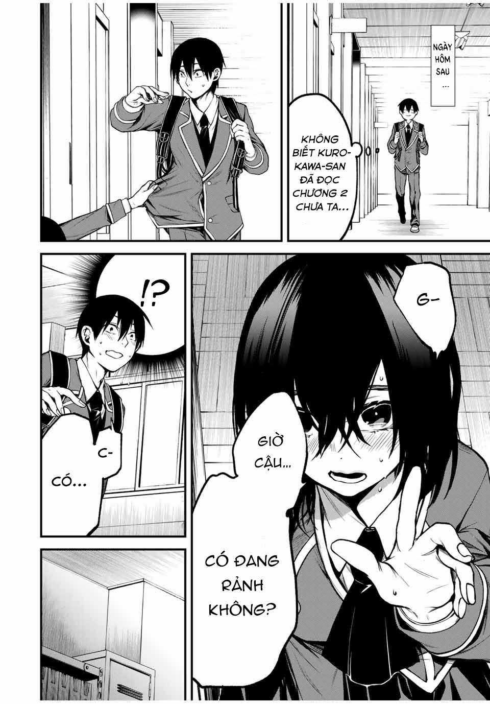 cô bạn bàn bên kurokawa Chapter 2 trang 15