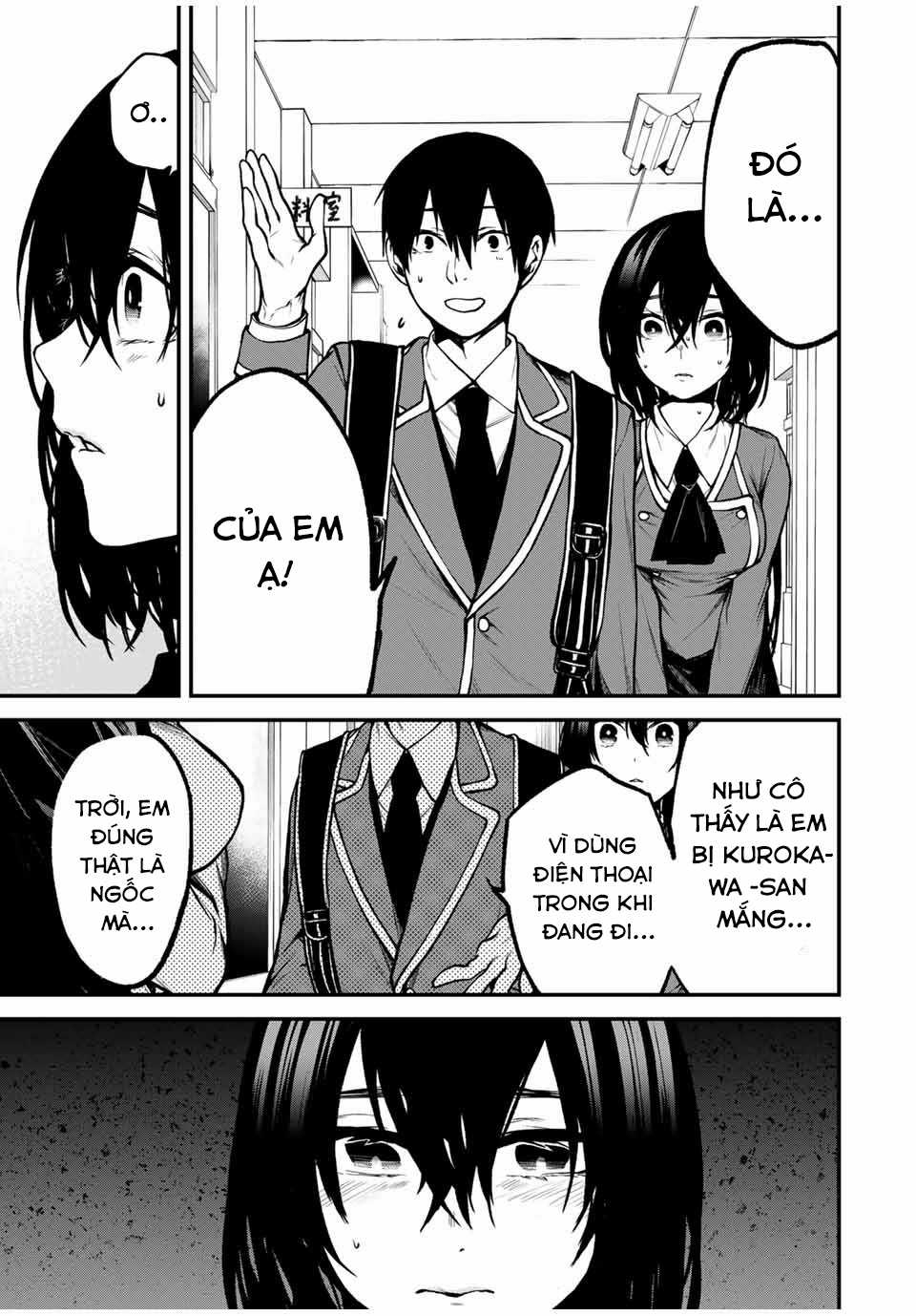 cô bạn bàn bên kurokawa Chapter 3 trang 12