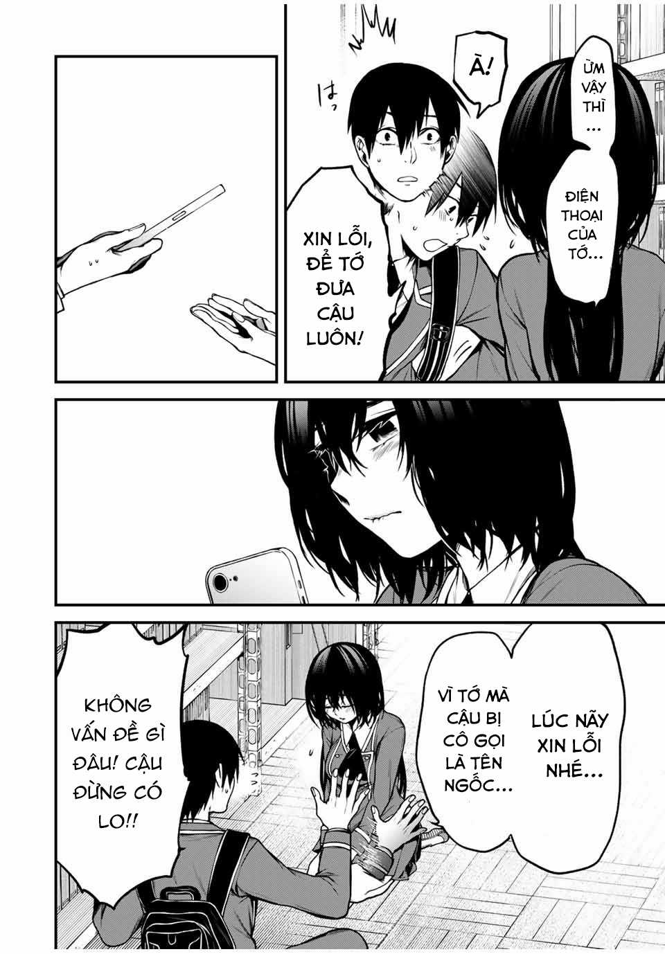 cô bạn bàn bên kurokawa Chapter 3 trang 17