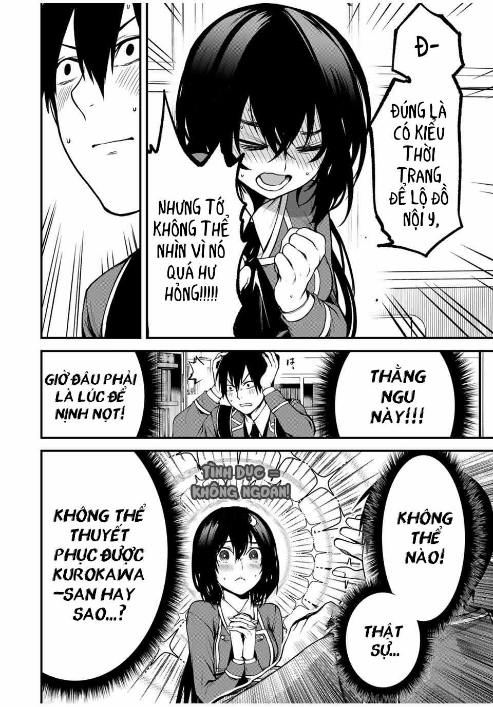 cô bạn bàn bên kurokawa Chapter 3 trang 5