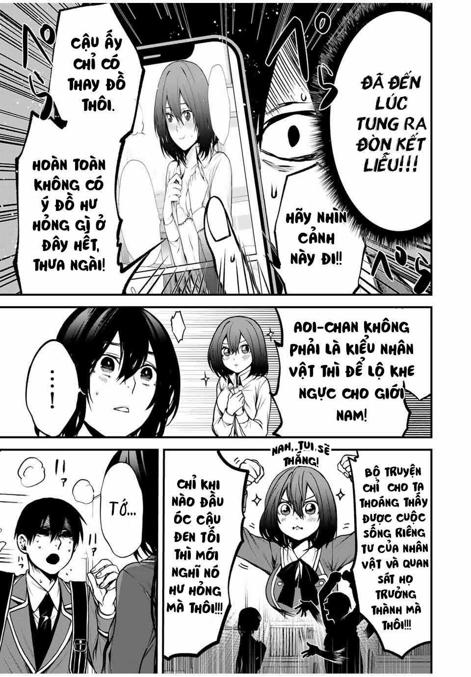 cô bạn bàn bên kurokawa Chapter 3 trang 8