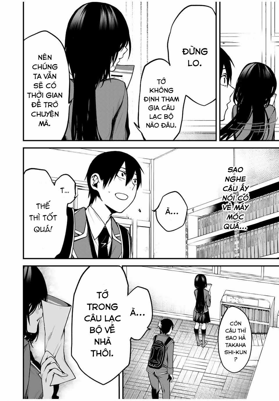 cô bạn bàn bên kurokawa Chapter 4 trang 11