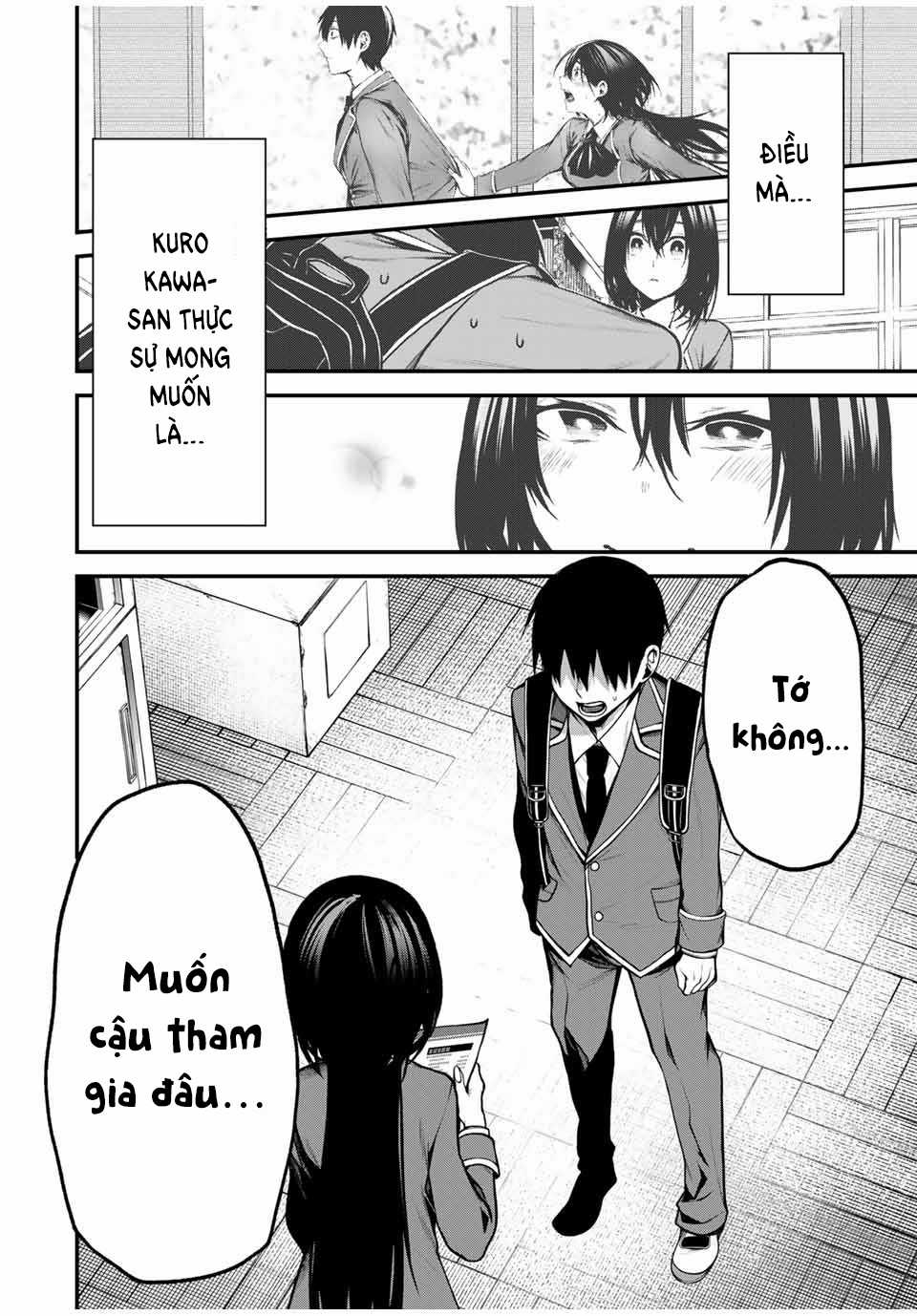 cô bạn bàn bên kurokawa Chapter 4 trang 9