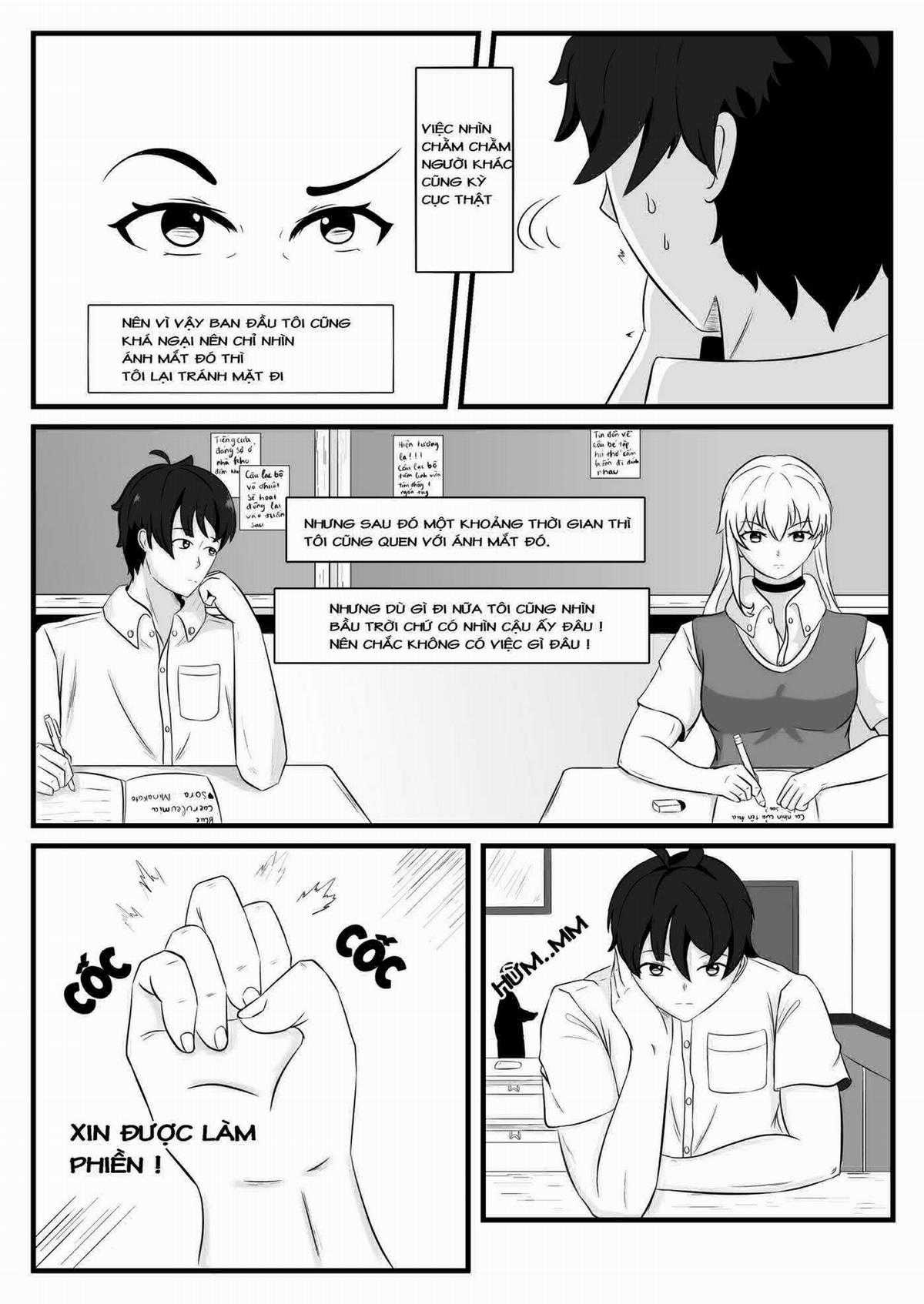 Cô Bạn Bàn Bên Nghĩ Rằng "Tôi Thích Cô Ấy" [Truyện Vn] Chapter 1.1 trang 2