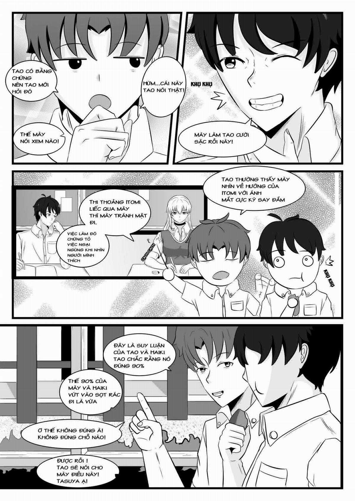 Cô Bạn Bàn Bên Nghĩ Rằng "Tôi Thích Cô Ấy" [Truyện Vn] Chapter 1.1 trang 4