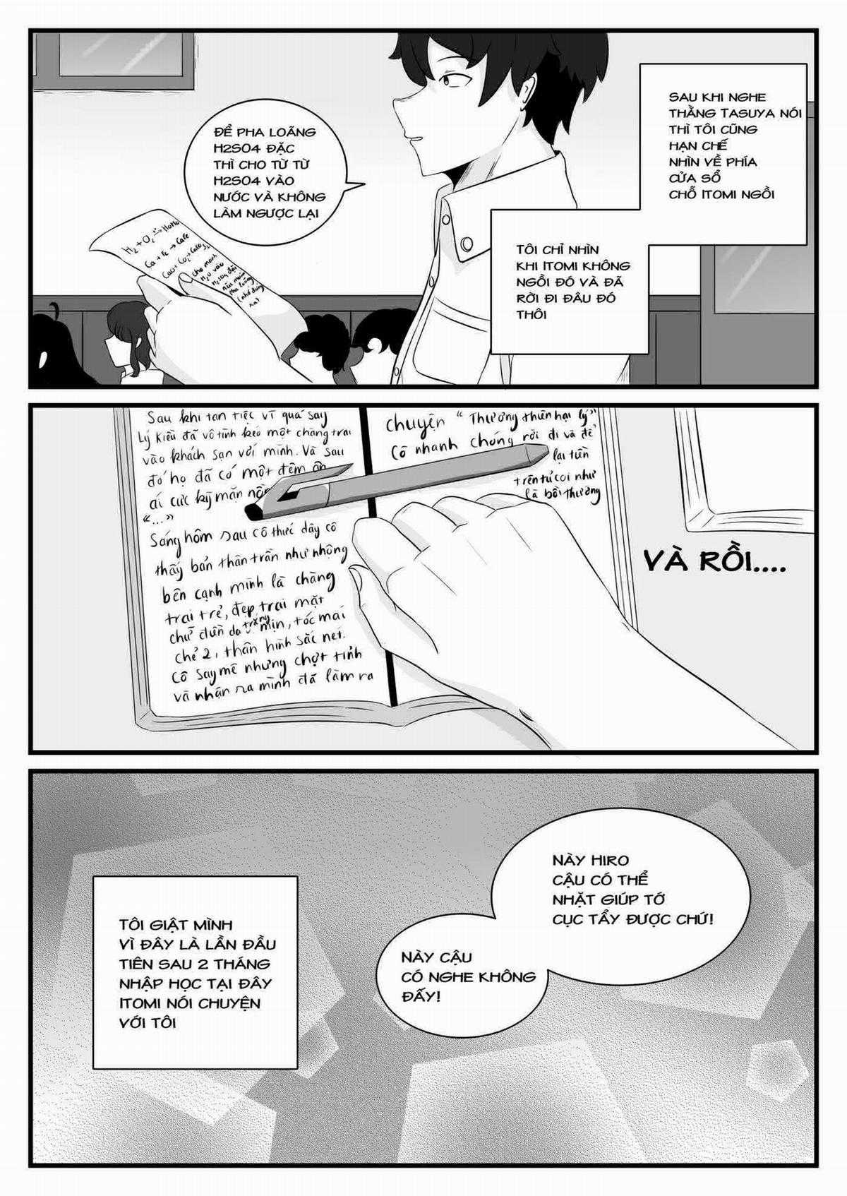 Cô Bạn Bàn Bên Nghĩ Rằng "Tôi Thích Cô Ấy" [Truyện Vn] Chapter 1.1 trang 7