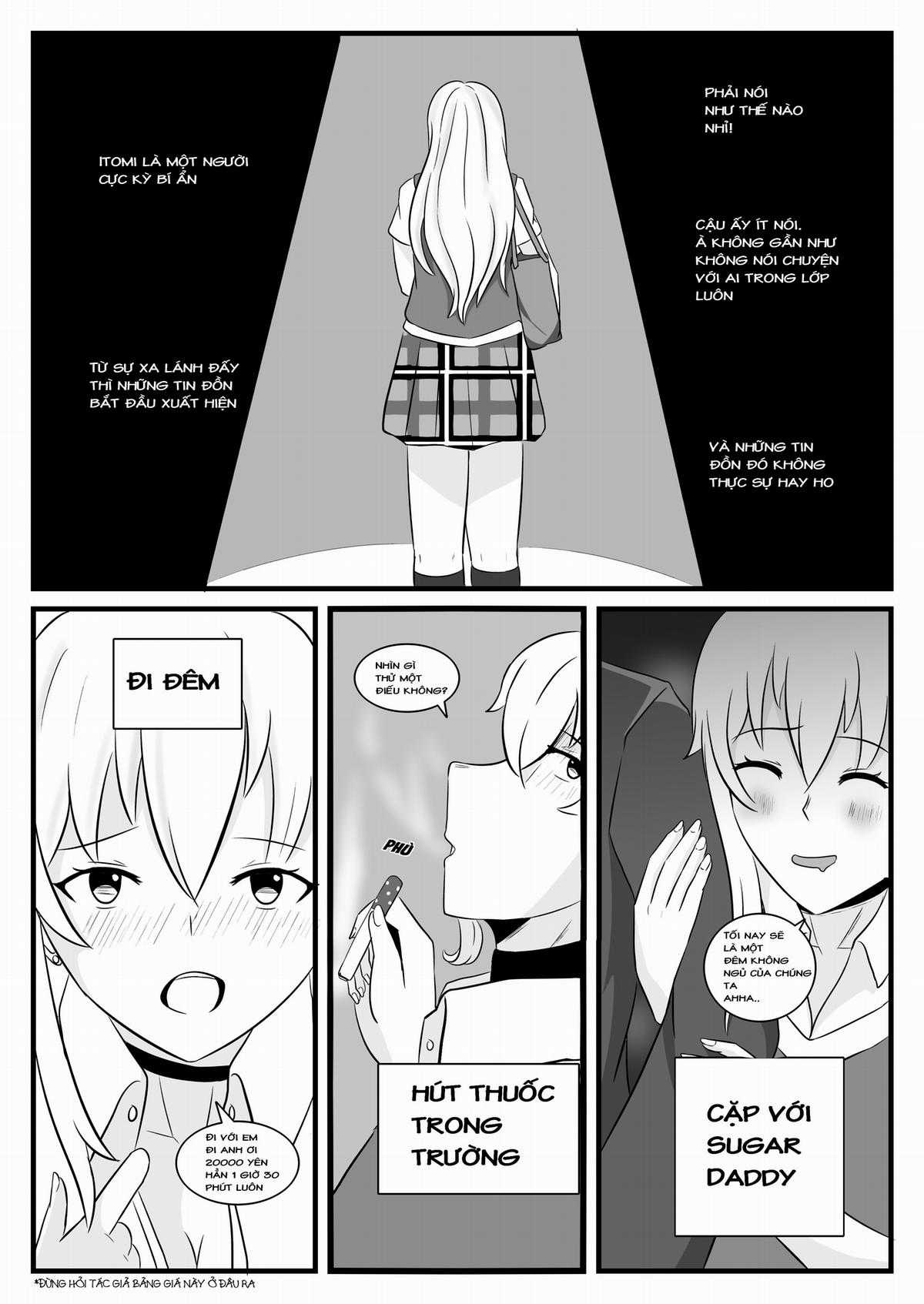 Cô Bạn Bàn Bên Nghĩ Rằng "Tôi Thích Cô Ấy" [Truyện Vn] Chapter 1.2 trang 3