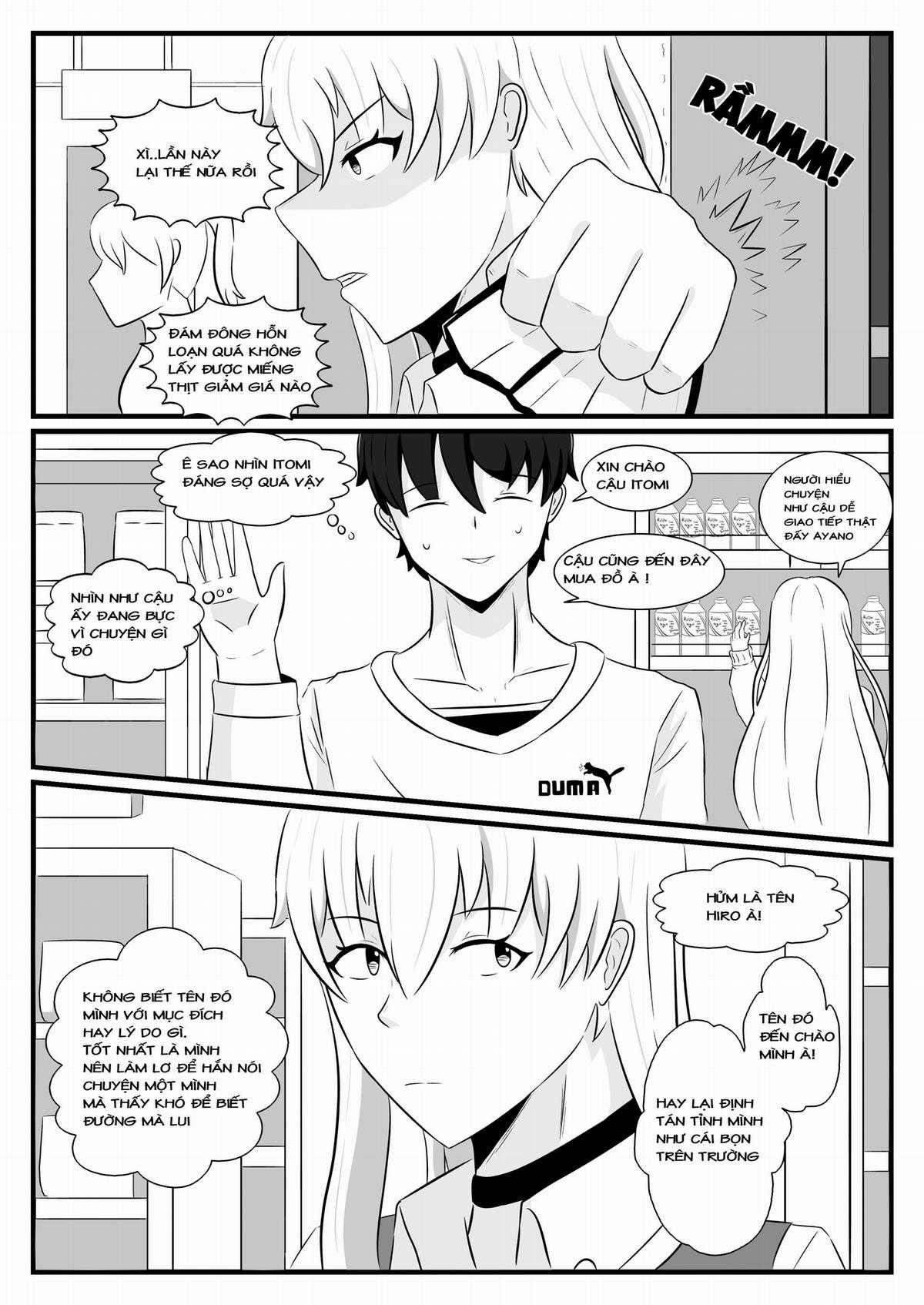 Cô Bạn Bàn Bên Nghĩ Rằng "Tôi Thích Cô Ấy" [Truyện Vn] Chapter 1.3 trang 3