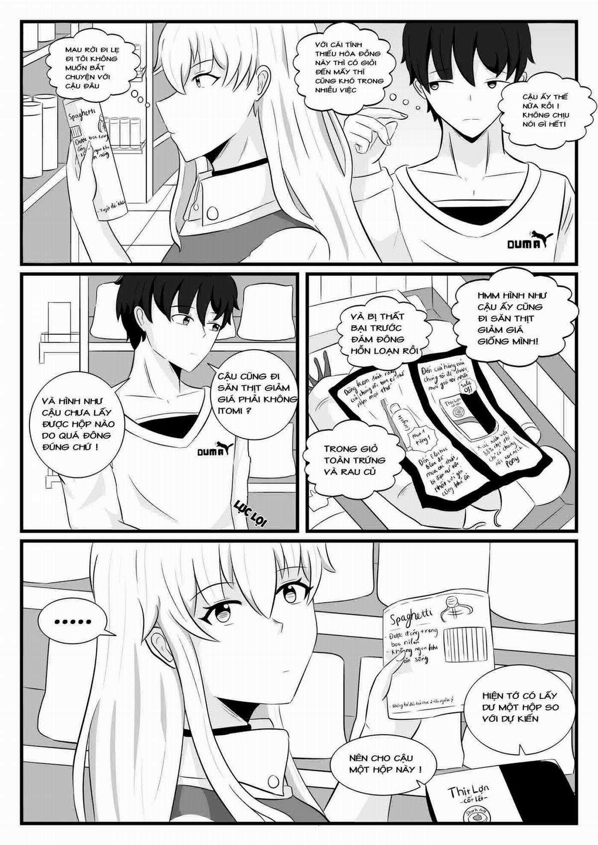 Cô Bạn Bàn Bên Nghĩ Rằng "Tôi Thích Cô Ấy" [Truyện Vn] Chapter 1.3 trang 4