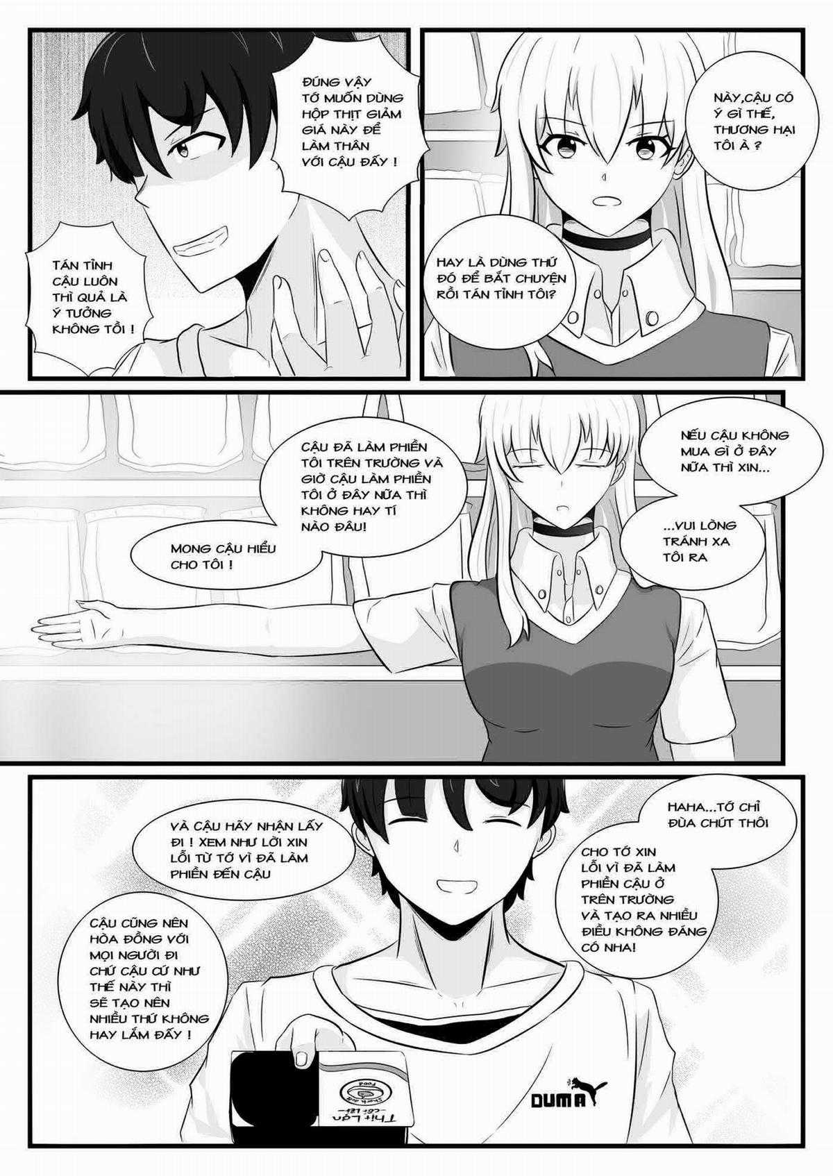 Cô Bạn Bàn Bên Nghĩ Rằng "Tôi Thích Cô Ấy" [Truyện Vn] Chapter 1.3 trang 5