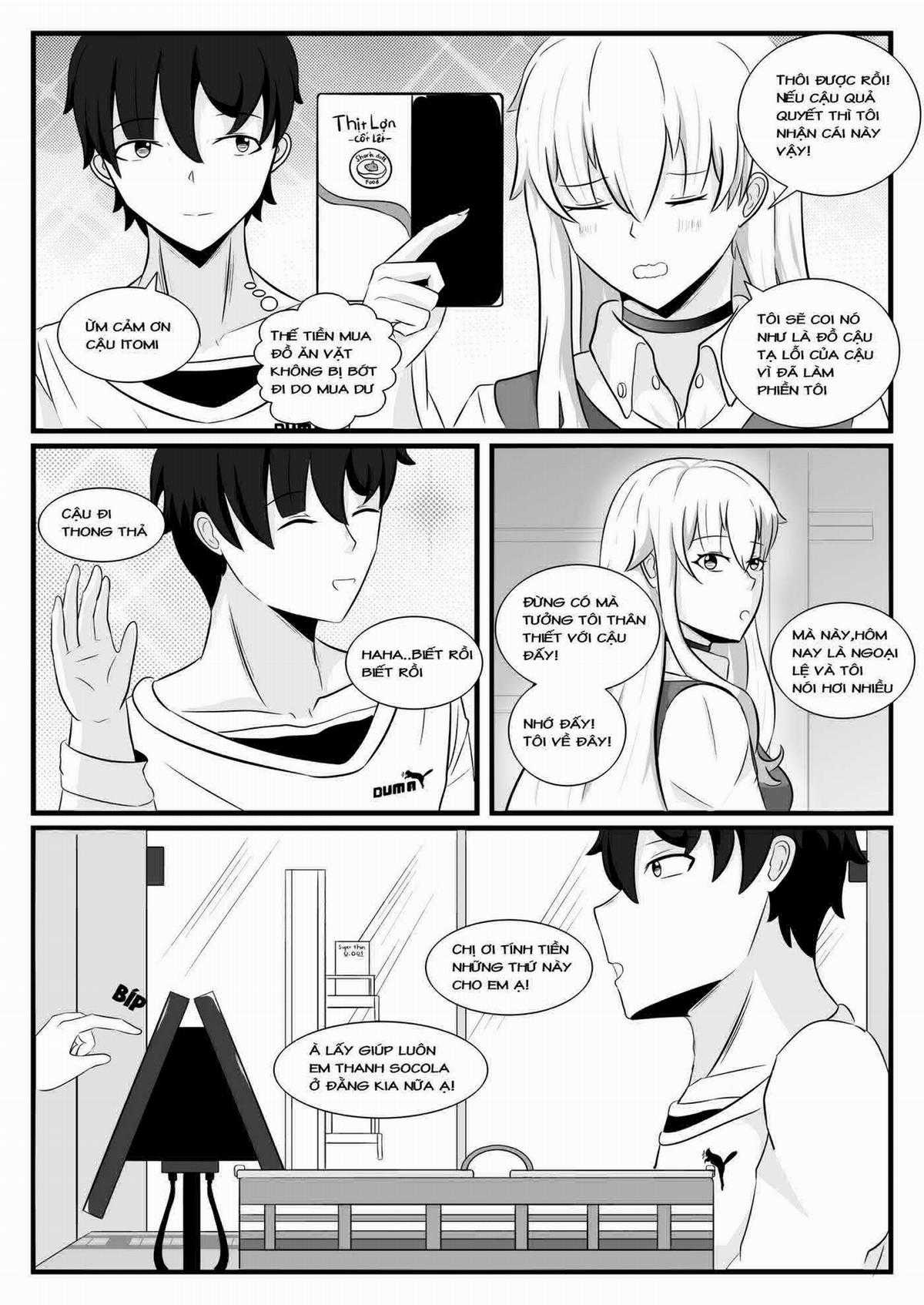 Cô Bạn Bàn Bên Nghĩ Rằng "Tôi Thích Cô Ấy" [Truyện Vn] Chapter 1.3 trang 7