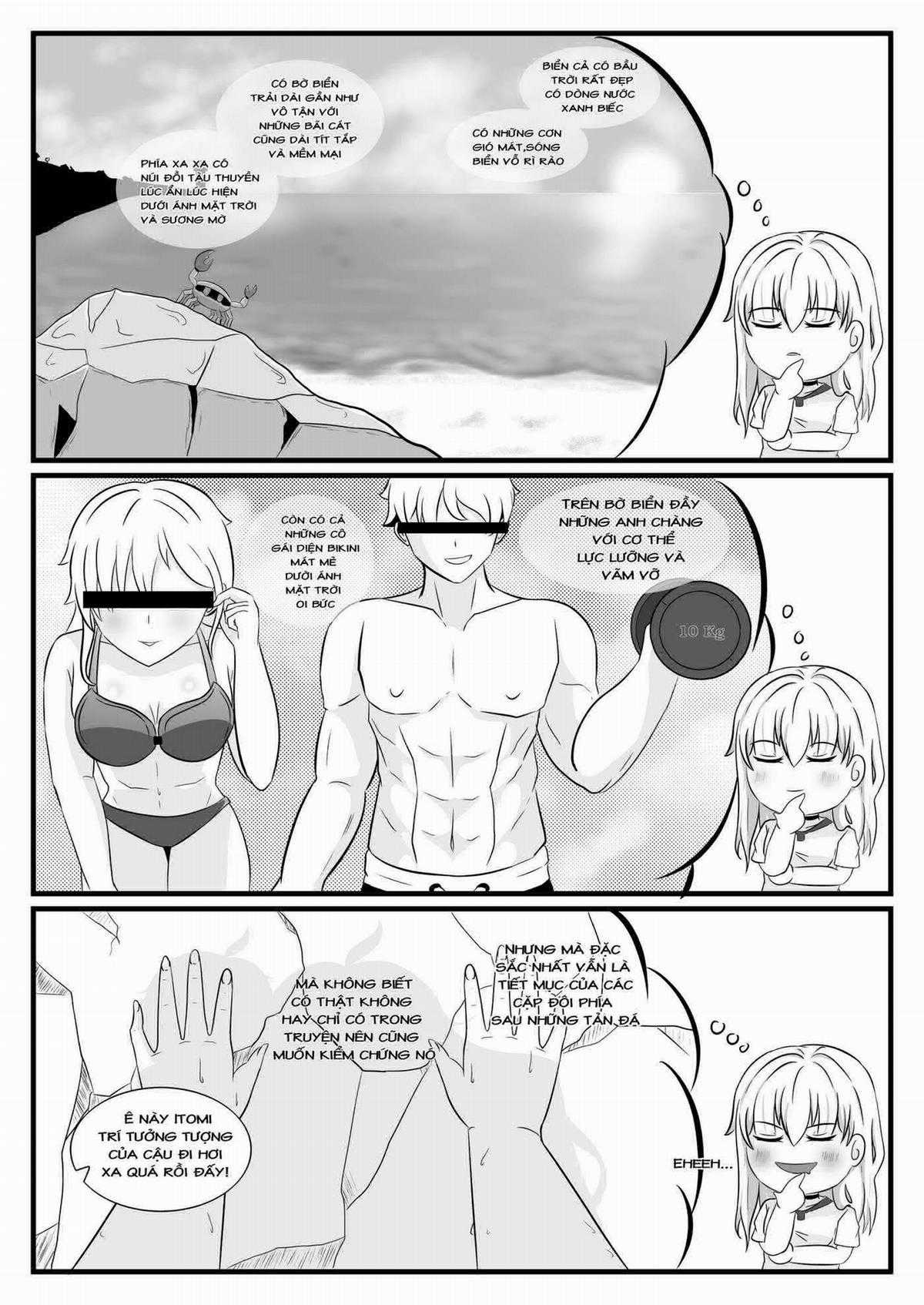 Cô Bạn Bàn Bên Nghĩ Rằng "Tôi Thích Cô Ấy" [Truyện Vn] Chapter 2.2 trang 12