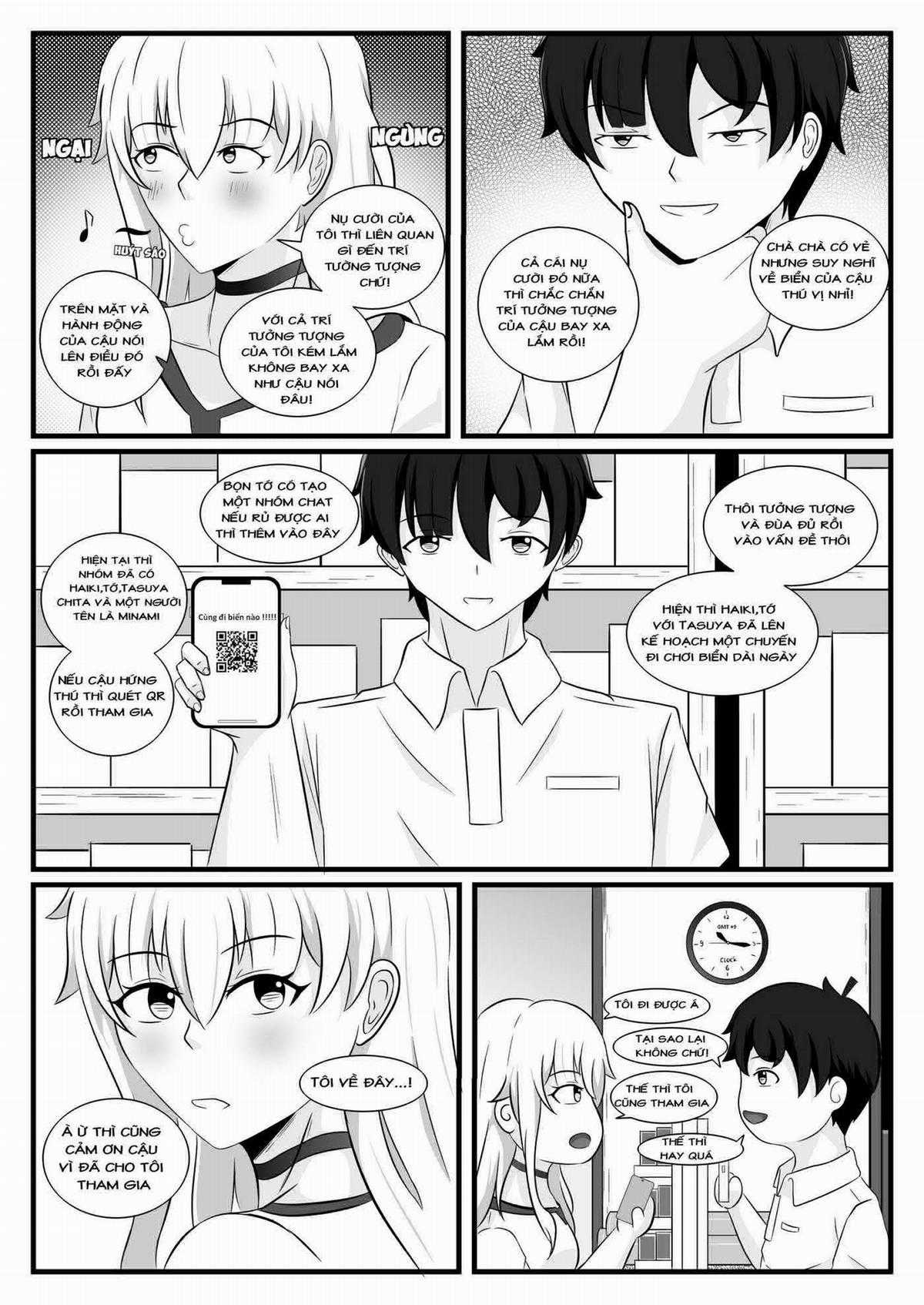 Cô Bạn Bàn Bên Nghĩ Rằng "Tôi Thích Cô Ấy" [Truyện Vn] Chapter 2.2 trang 13