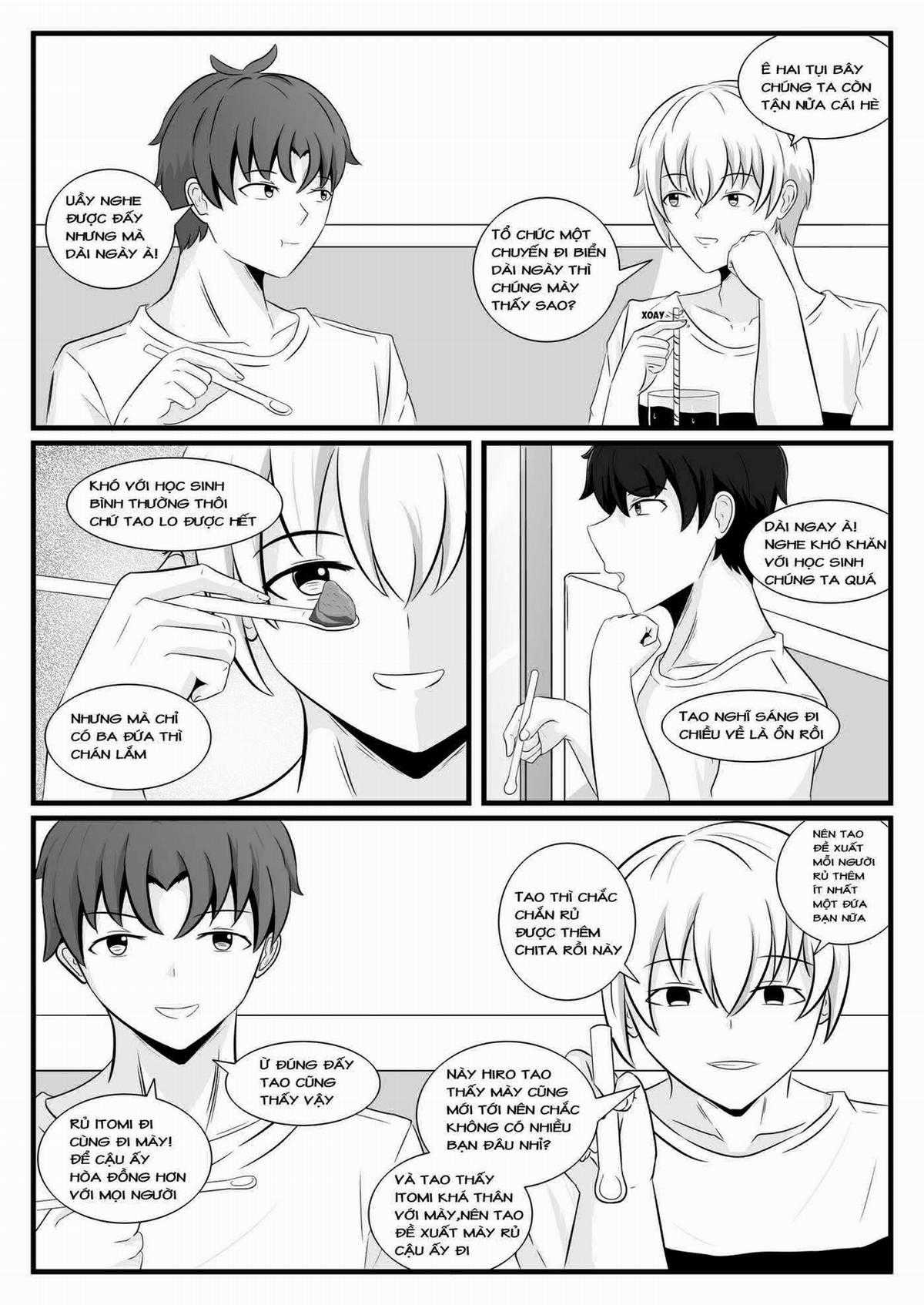 Cô Bạn Bàn Bên Nghĩ Rằng "Tôi Thích Cô Ấy" [Truyện Vn] Chapter 2.2 trang 8