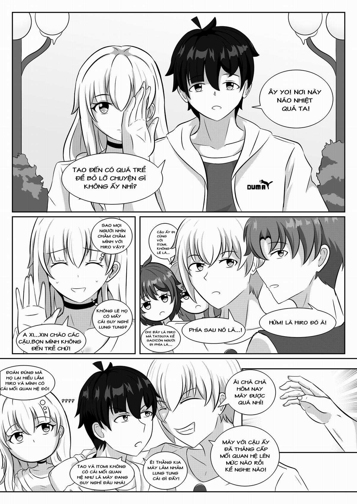 Cô Bạn Bàn Bên Nghĩ Rằng "Tôi Thích Cô Ấy" [Truyện Vn] Chapter 3.1 trang 10