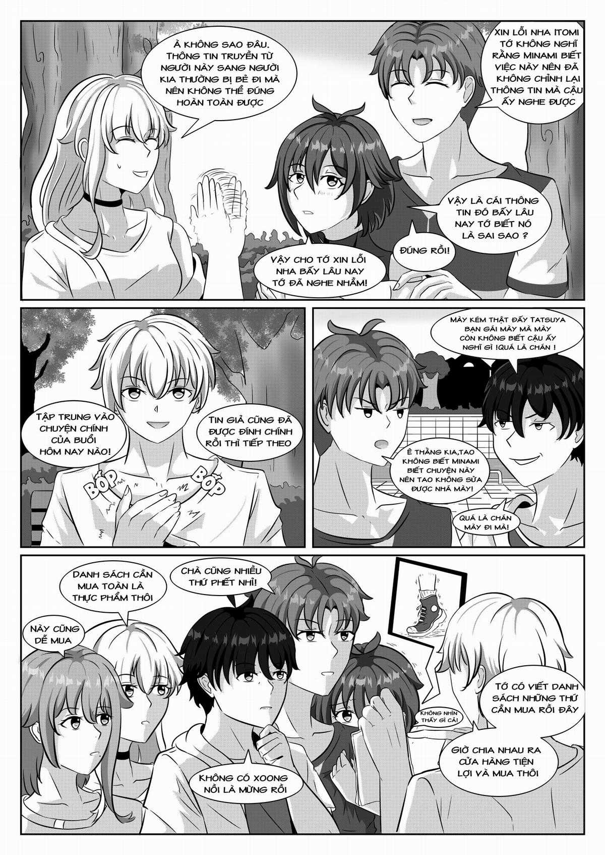 Cô Bạn Bàn Bên Nghĩ Rằng "Tôi Thích Cô Ấy" [Truyện Vn] Chapter 3.1 trang 14