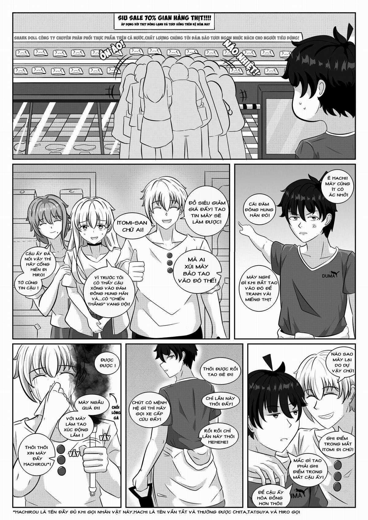 Cô Bạn Bàn Bên Nghĩ Rằng "Tôi Thích Cô Ấy" [Truyện Vn] Chapter 3.1 trang 16