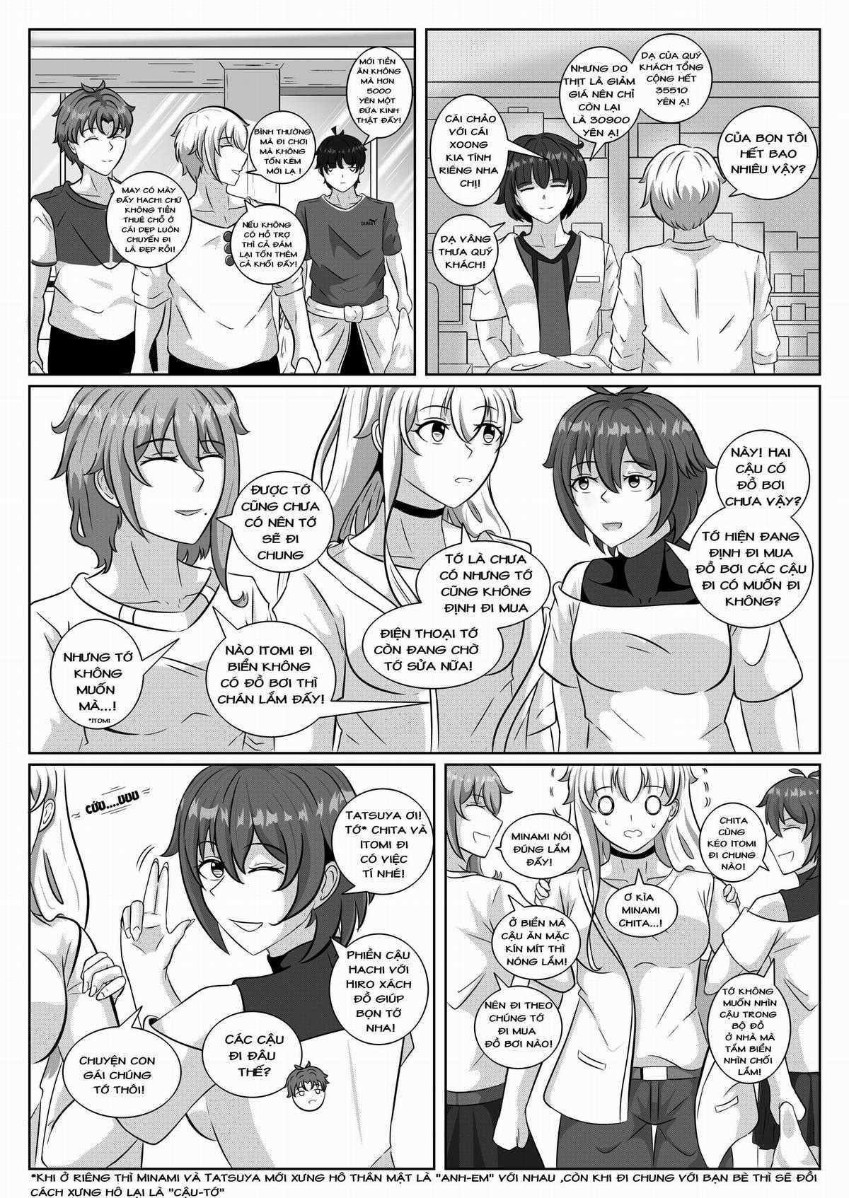 Cô Bạn Bàn Bên Nghĩ Rằng "Tôi Thích Cô Ấy" [Truyện Vn] Chapter 3.1 trang 18