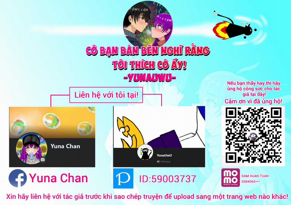 Cô Bạn Bàn Bên Nghĩ Rằng "Tôi Thích Cô Ấy" [Truyện Vn] Chapter 3.1 trang 20