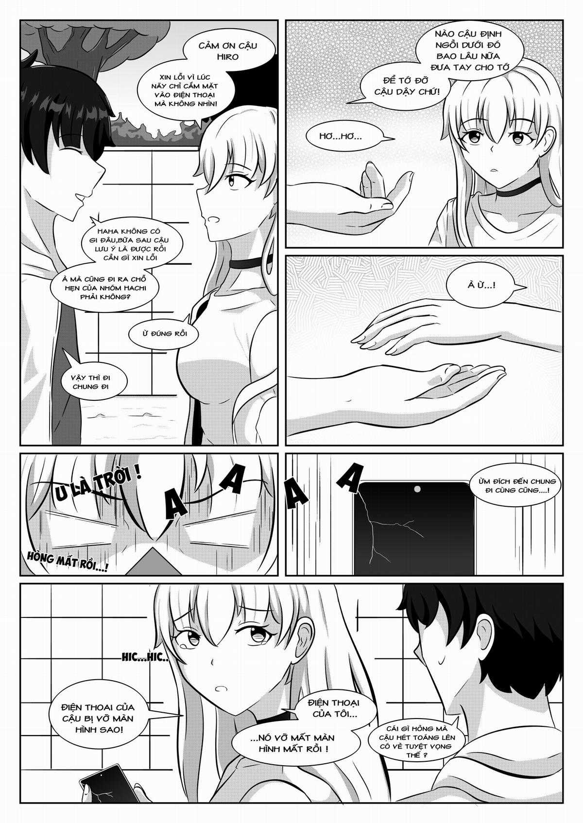 Cô Bạn Bàn Bên Nghĩ Rằng "Tôi Thích Cô Ấy" [Truyện Vn] Chapter 3.1 trang 6