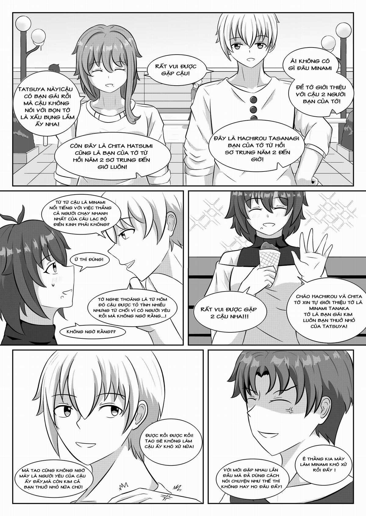 Cô Bạn Bàn Bên Nghĩ Rằng "Tôi Thích Cô Ấy" [Truyện Vn] Chapter 3.1 trang 9