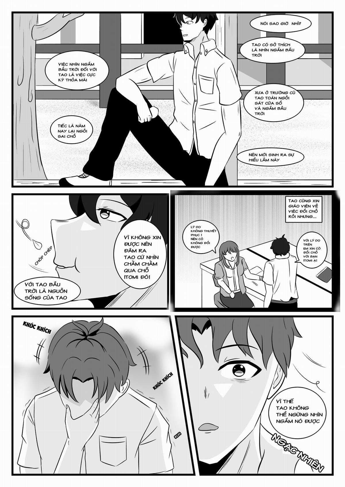 Cô Bạn Bàn Bên Nghĩ Rằng "Tôi Thích Cô Ấy" Chapter 1.1 trang 4