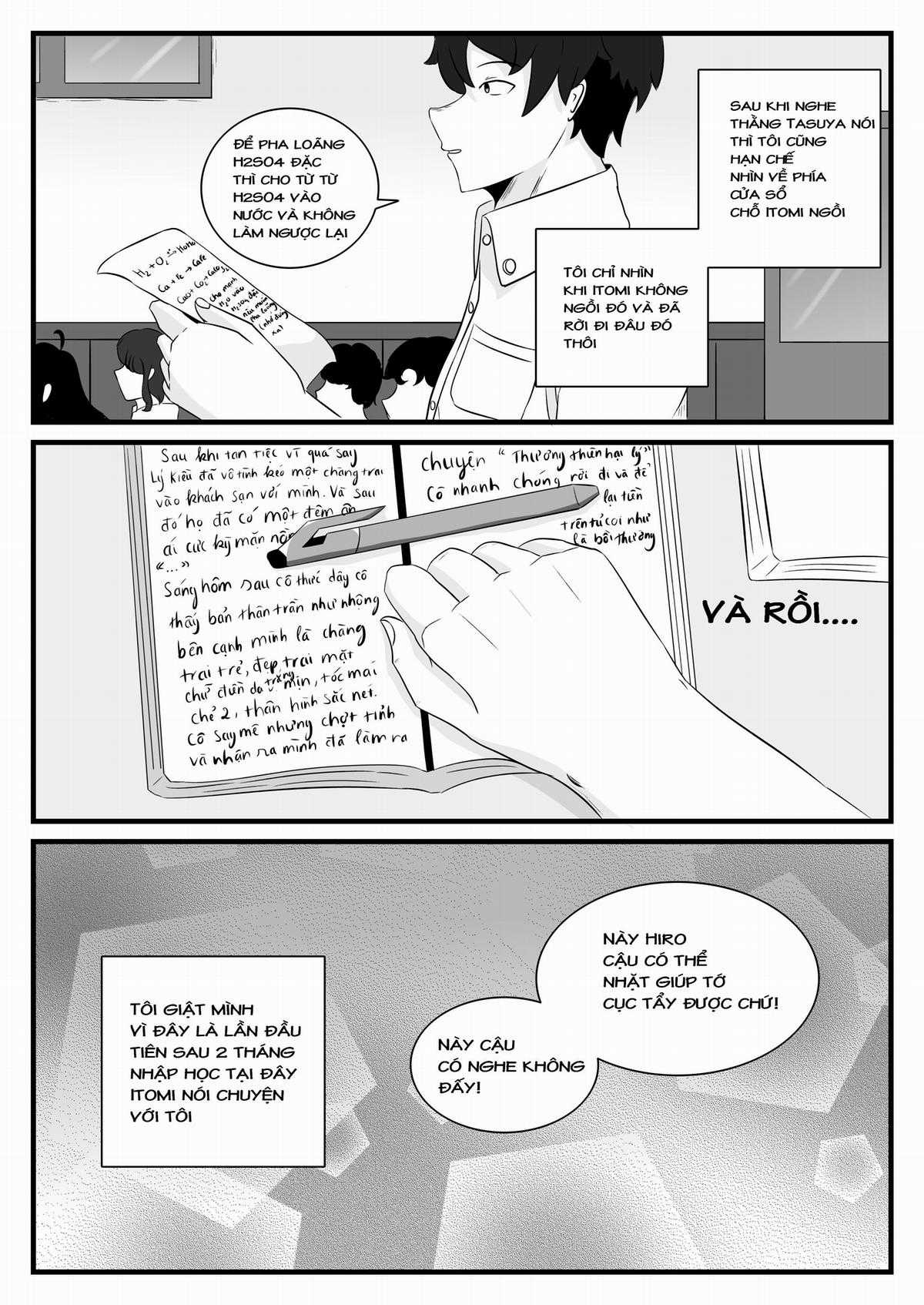 Cô Bạn Bàn Bên Nghĩ Rằng "Tôi Thích Cô Ấy" Chapter 1.1 trang 6