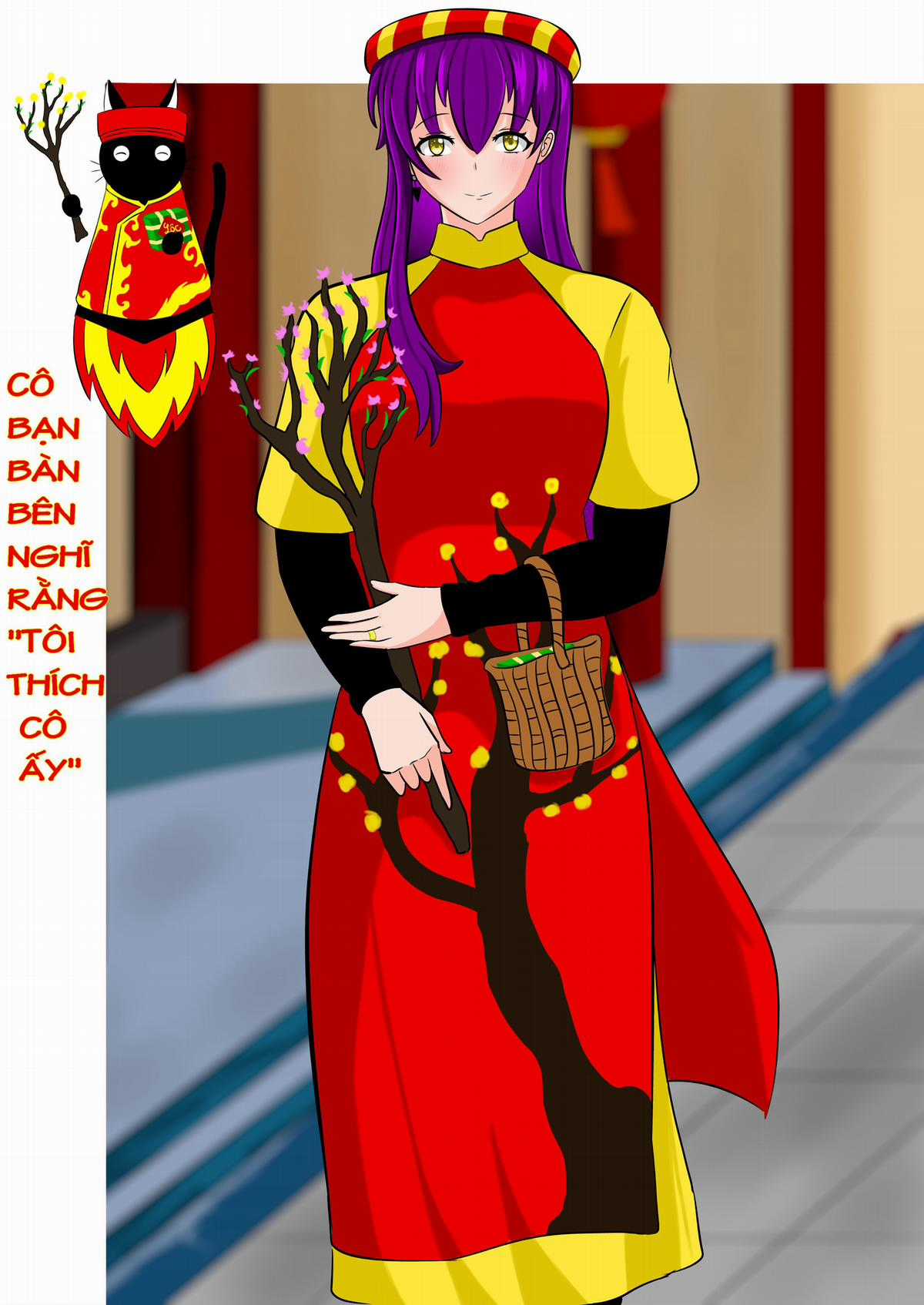 Cô Bạn Bàn Bên Nghĩ Rằng "Tôi Thích Cô Ấy" Chapter 1.2 trang 0