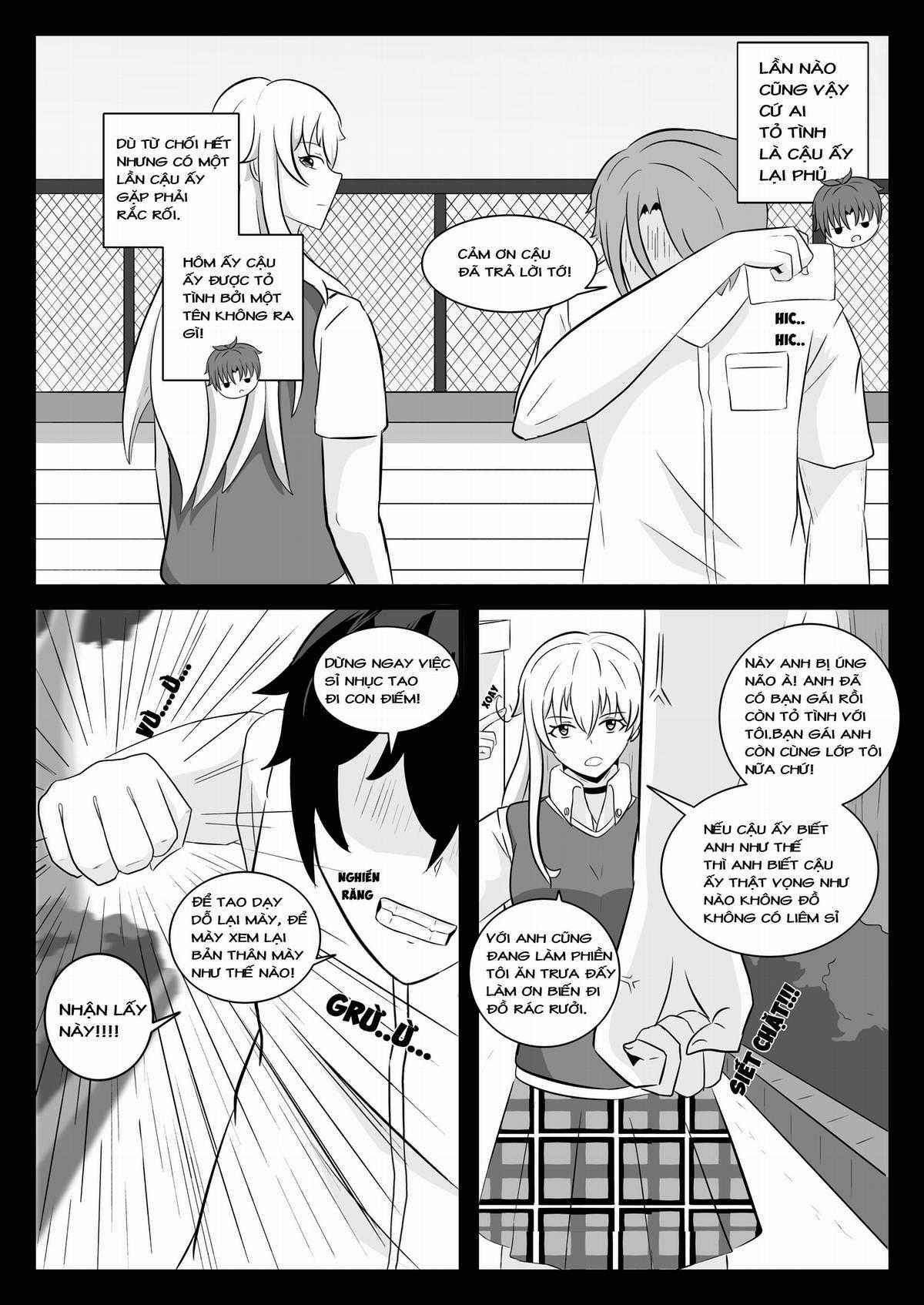 Cô Bạn Bàn Bên Nghĩ Rằng "Tôi Thích Cô Ấy" Chapter 1.2 trang 6