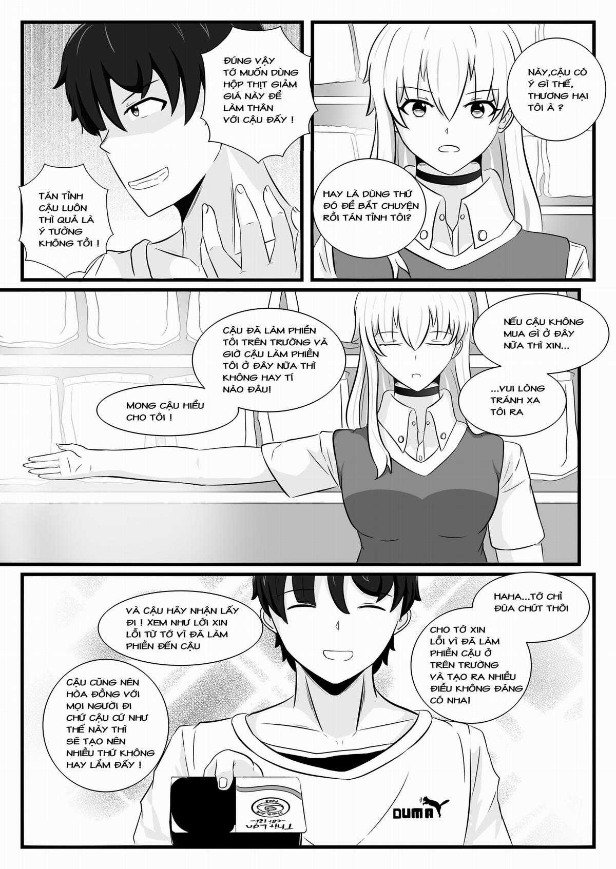 Cô Bạn Bàn Bên Nghĩ Rằng "Tôi Thích Cô Ấy" Chapter 1.3 trang 5