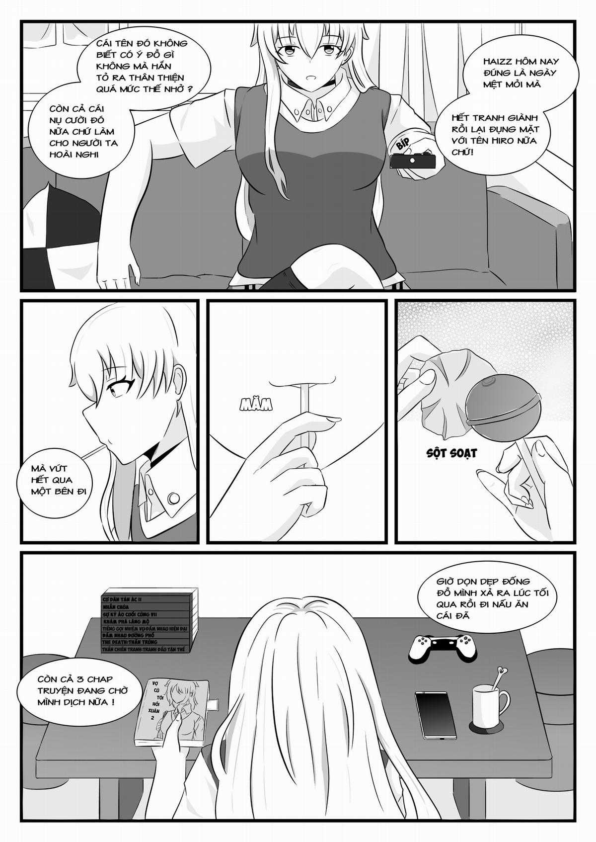 Cô Bạn Bàn Bên Nghĩ Rằng "Tôi Thích Cô Ấy" Chapter 1.3 trang 8