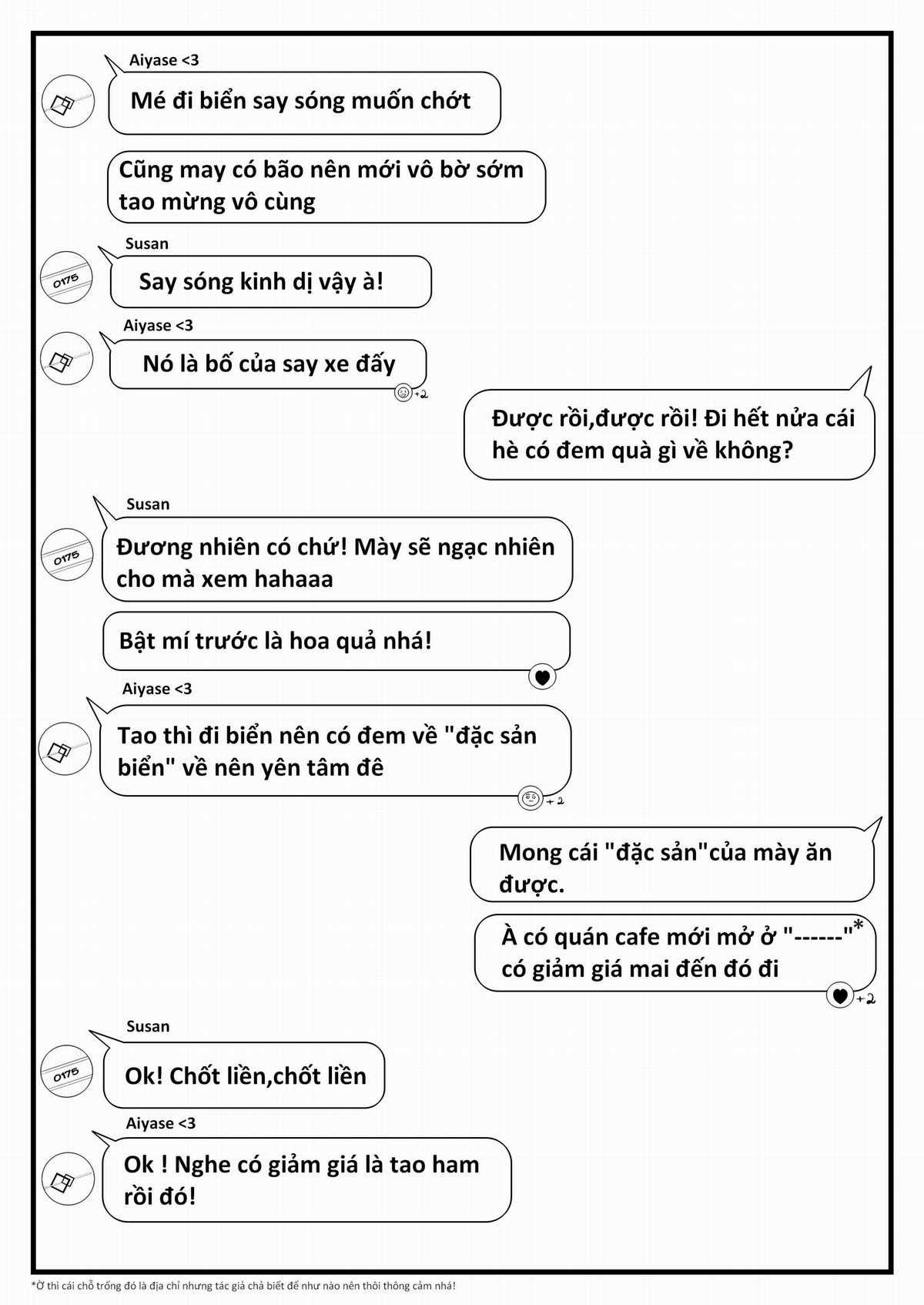 Cô Bạn Bàn Bên Nghĩ Rằng "Tôi Thích Cô Ấy" Chapter 2.2 trang 3