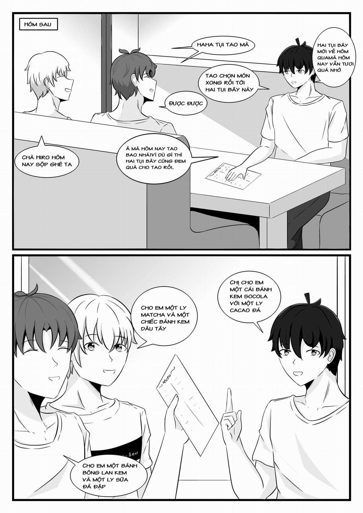 Cô Bạn Bàn Bên Nghĩ Rằng "Tôi Thích Cô Ấy" Chapter 2.2 trang 5