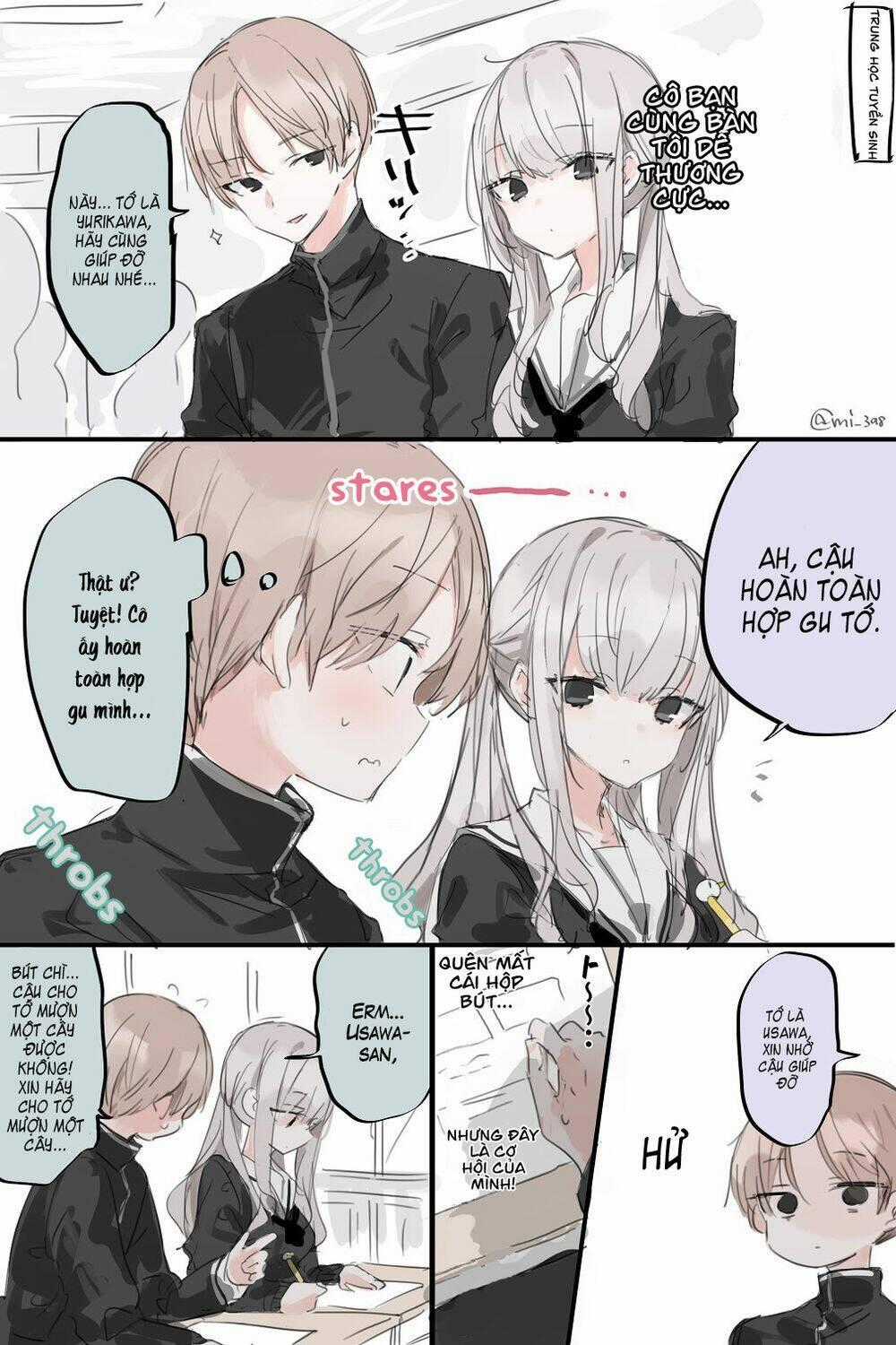 Cô Bạn Dễ Thương Cùng Bàn Chapter 1 trang 2