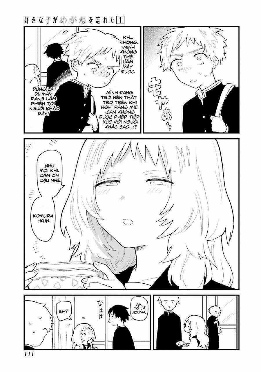 Cô Bạn Gái Mà Mình Thích Lại Quên Mang Kính Mất Rồi Chapter 13 trang 3