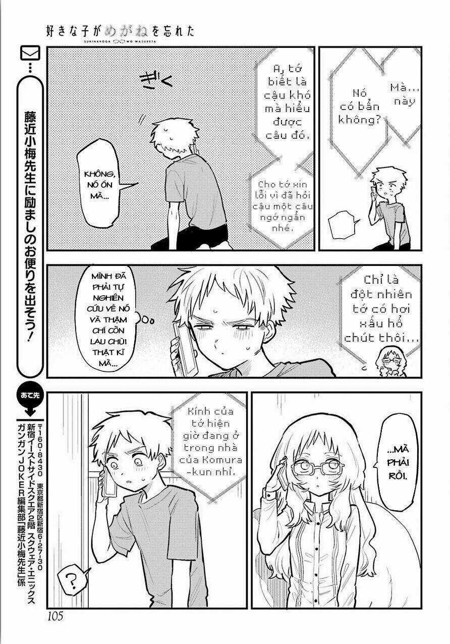 Cô Bạn Gái Mà Mình Thích Lại Quên Mang Kính Mất Rồi Chapter 20 trang 21