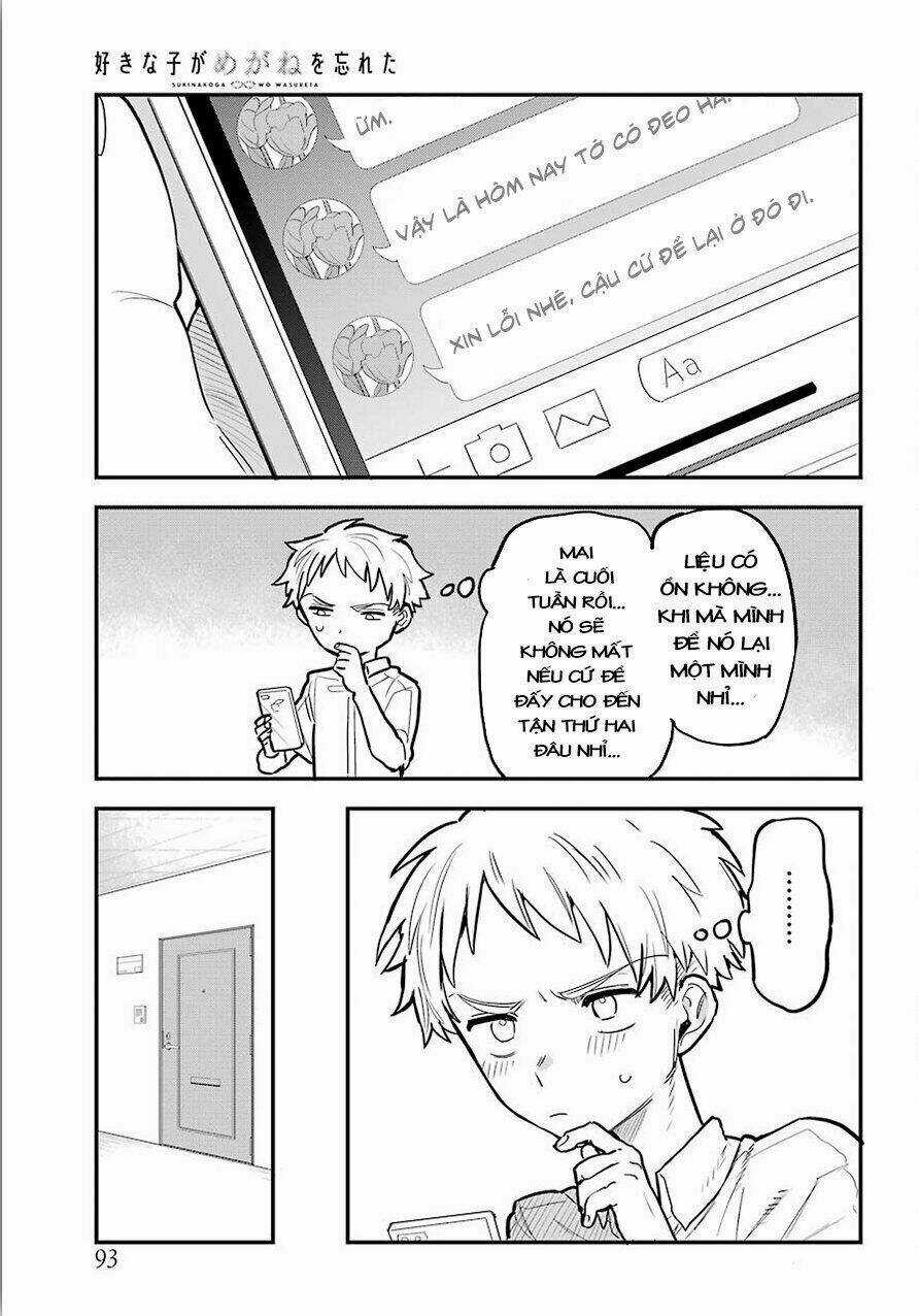 Cô Bạn Gái Mà Mình Thích Lại Quên Mang Kính Mất Rồi Chapter 20 trang 9