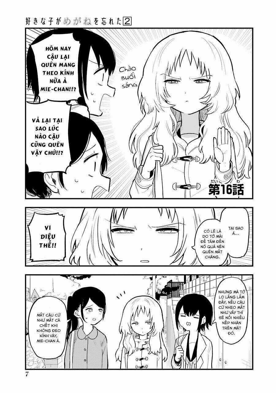 Cô Bạn Gái Mà Mình Thích Lại Quên Mang Kính Mất Rồi Chapter 22 trang 2