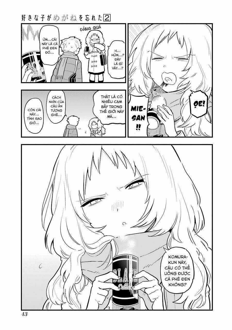 Cô Bạn Gái Mà Mình Thích Lại Quên Mang Kính Mất Rồi Chapter 25 trang 4