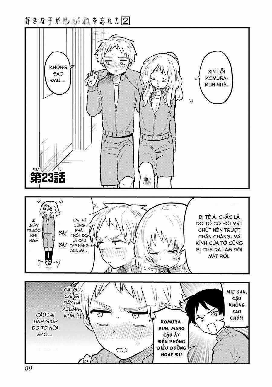 Cô Bạn Gái Mà Mình Thích Lại Quên Mang Kính Mất Rồi Chapter 26 trang 2